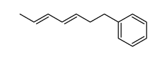 7-phenyl-2,4-heptadiene Structure