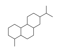 7-isopropyl-1-methyl-tetradecahydro-phenanthrene Structure