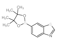 6-(4,4,5,5-四甲基-1,3,2-二氧杂硼杂环戊烷-2-基)苯并[d]噻唑图片