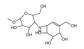 6-hydroxy-methyl 1'-epiacarviosin结构式