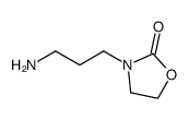 3-(3-aminopropyl)oxazolidin-2-one结构式