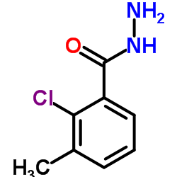 2-Chloro-3-methylbenzohydrazide Structure