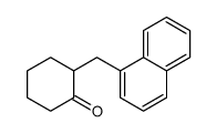 2-(naphthalen-1-ylmethyl)cyclohexan-1-one结构式