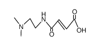 N-(2-N',N'-DIMETHYLAMINOETHYL)FUMARAMIC ACID picture