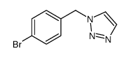 1-[(4-bromophenyl)methyl]triazole结构式