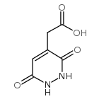 2-(3,6-DIOXO-1,2,3,6-TETRAHYDROPYRIDAZIN-4-YL)ACETIC ACID structure