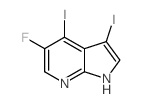 5-Fluoro-3,4-diiodo-1H-pyrrolo[2,3-b]pyridine picture