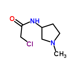 2-Chloro-N-(1-methyl-3-pyrrolidinyl)acetamide图片