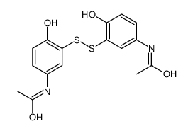 3’-Mercaptoacetaminophen Disulfide结构式