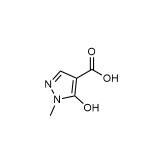 5-羟基-1-甲基-1H-吡唑-4-羧酸结构式