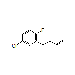2-(3-丁烯-1-基)-4-氯-1-氟苯结构式