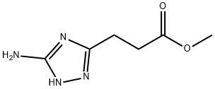 methyl 3-(3-amino-1H-1,2,4-triazol-5-yl)propanoate Structure