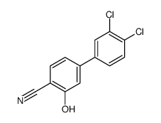 4-(3,4-dichlorophenyl)-2-hydroxybenzonitrile Structure