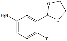 3-(1,3-dioxolan-2-yl)-4-fluoro-Benzenamine picture