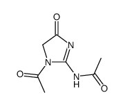 Acetamide,N-(1-acetyl-4,5-dihydro-4-oxo-1H-imidazol-2-yl)- picture