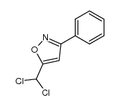 5-dichloromethyl-3-phenyl-isoxazole Structure