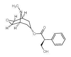 (-)-莨菪碱结构式