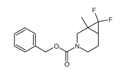 Benzyl 7,7-Difluoro-1-Methyl-3-Azabicyclo[4.1.0]Heptane-3-Carboxylate picture