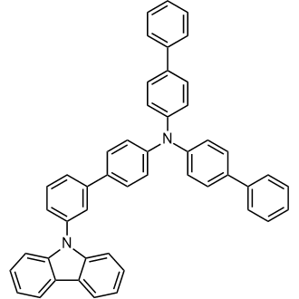 N,N-二([1,1'-联苯]-4-基)-3'-(9H-咔唑-9-基)-[1,1'-联苯]-4-胺图片