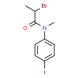 2-溴-N-(4-碘苯基)-N-甲基丙酰胺图片