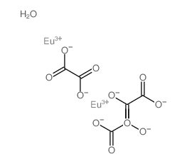 Europium(III)oxalate hydrate Structure