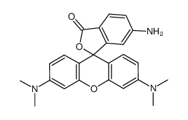 6-Aminotetramethylrhodamine结构式