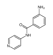 3-Amino-N-(pyridin-4-yl)benzamide结构式