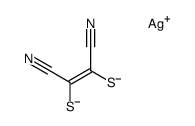 silver 1,2-maleonitriledithiolate Structure