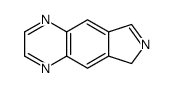 6H-Pyrrolo[3,4-g]quinoxaline结构式