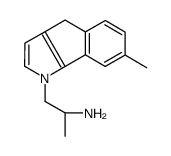 (2S)-1-(7-methyl-4H-indeno[1,2-b]pyrrol-1-yl)propan-2-amine Structure