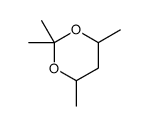 2,2,4,6-tetramethyl-1,3-dioxane Structure