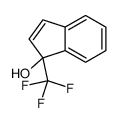 1-(trifluoromethyl)inden-1-ol结构式