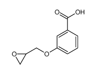 3-(oxiran-2-ylmethoxy)benzoic acid Structure