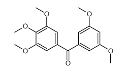 (3,5-dimethoxyphenyl)-(3,4,5-trimethoxyphenyl)methanone Structure