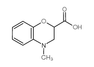 4-methyl-3,4-dihydro-2H-1,4-benzoxazine-2-carboxylic acid structure