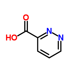 3-Pyridazinecarboxylic acid Structure