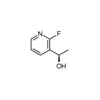 (R)-1-(2-Fluoropyridin-3-yl)ethanol structure