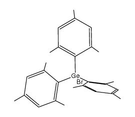 trimesitylbromogermane Structure