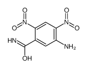 5-amino-2,4-dinitrobenzamide结构式