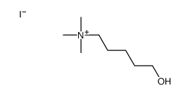 5-hydroxypentyl(trimethyl)azanium,iodide结构式