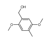 2,5-dimethoxy-4-methylphenylmethanol结构式