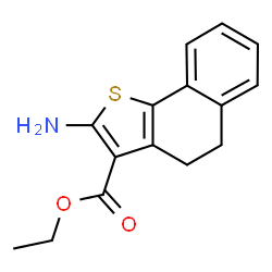 2-Amino-4,5-dihydro-naphtho[1,2-b]thiophene-3-carboxylic acid ethyl ester picture