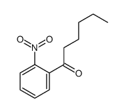 1-(2-nitrophenyl)hexan-1-one结构式