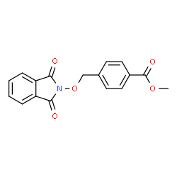 METHYL 4-([(1,3-DIOXO-1,3-DIHYDRO-2H-ISOINDOL-2-YL)OXY]METHYL)BENZENECARBOXYLATE结构式