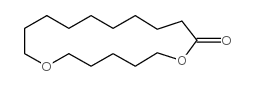 11-Oxahexadecan-16-olide structure