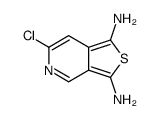 2,5-Benzothiazolediamine,6-chloro-(9CI) Structure