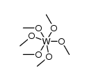 tungsten hexamethoxide Structure