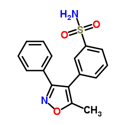 3-(5-Methyl-3-phenylisoxazol-4-yl)benzenesulfonaMide Structure