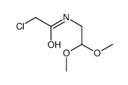 2-chloro-N-(2,2-dimethoxyethyl)acetamide结构式