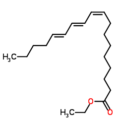 Ethyl (9Z,11E,13E)-9,11,13-octadecatrienoate structure